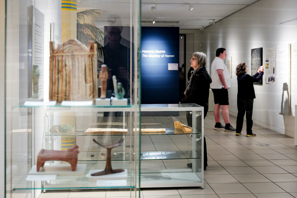 Blick in die altägyptische Sammlung, Foto: René Golz